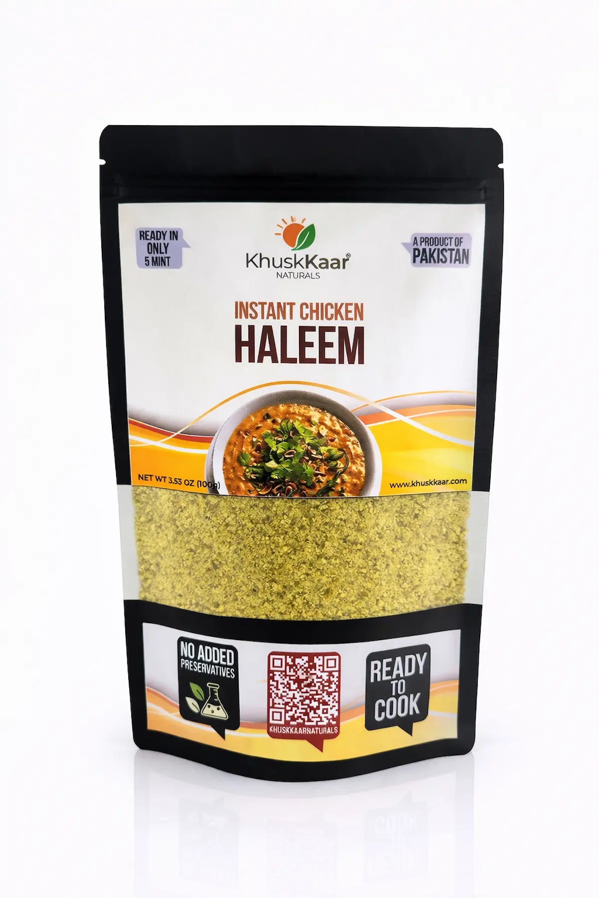 Home-cooked style dehydrated instant chicken haleem by Khuskkaar Naturals