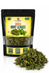 Khuskkaar Naturals Dried Mint Leaves 50g with loose dried mint