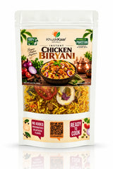 Prepared Instant Chicken Biryani made from Khuskkaar Naturals 100g pouch