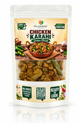 Khuskkaar Naturals Instant Chicken Karahi Green Mirch 100g ready-to-cook pouch