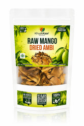 Khuskkaar Naturals Dried Raw Mango Ambi 100g Front Packaging