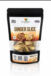 KhuskKaar dried ginger slices natural product Pakistan