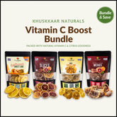 Khuskkaar Naturals Vitamin C Boost Bundle – Sweet Lime, Blood Orange Slices & Citrus Dried Fruits Combo in Pakistan