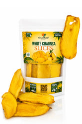 100% Natural White Chaunsa Mango Slices by Khuskkaar Naturals