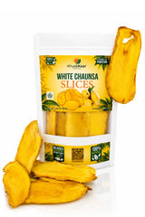 100% Natural White Chaunsa Mango Slices by Khuskkaar Naturals