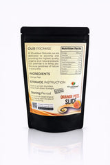 Ingredients and packaging of natural dehydrated orange peel slices