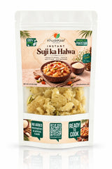 Khuskkaar Naturals Instant Suji Ka Halwa 70g ready to cook pouch