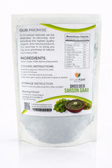sarson saag ingredients nutrition facts Khuskkaar Naturals