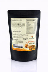 Ingredients and nutritional information of dehydrated sweet lime slices by Khuskkaar Naturals
