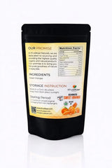 Packaging and ingredients of dehydrated sweet orange fruiter
