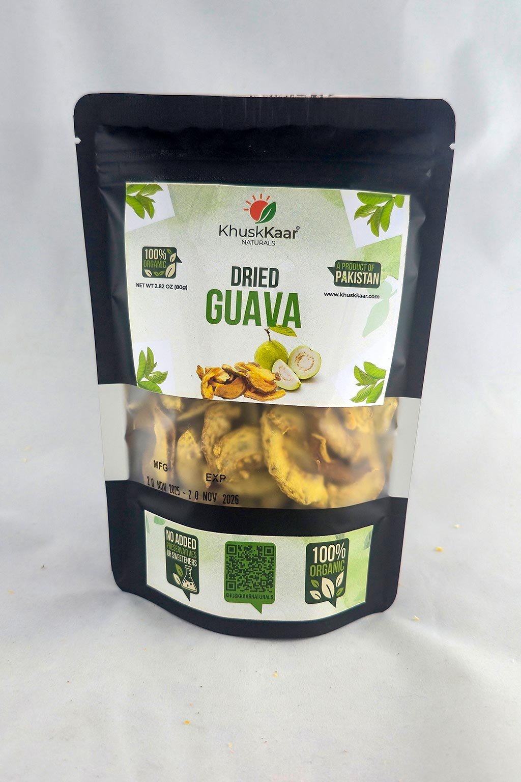 Dehydrated Guava Bites