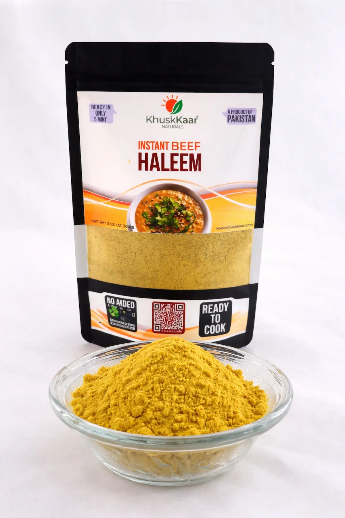dehydrated haleem mix with beef and lentils