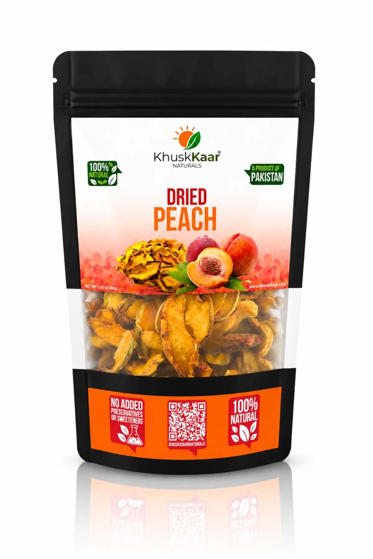 Dehydrated Dried Peach – 100% Natural Fruit Slices | No Preservatives