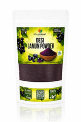 KhuskKaar Naturals Desi Jamun Powder front packaging