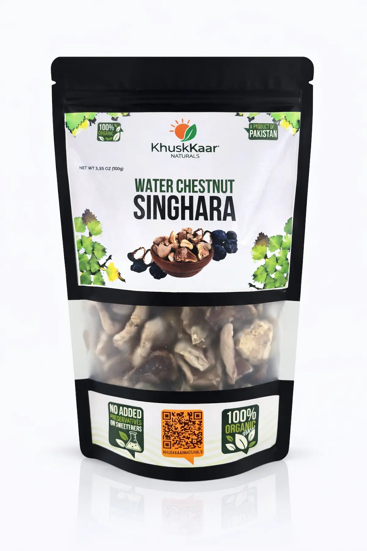 Dried water chestnut singhara in Pakistan by Khuskkaar Naturals