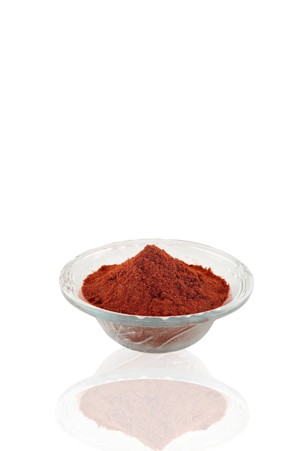 close view of fine strawberry powder