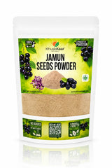 KhuskKaar Naturals Jamun Seeds Powder front packaging
