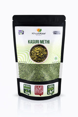 Kasuri Methi dried fenugreek leaves by Khuskkaar Naturals