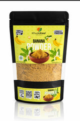 KhuskKaar banana powder 100g natural energy food Pakistan