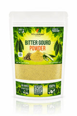 Khuskkaar Naturals Bitter Gourd Powder 100g Front Packaging
