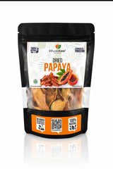Dried Papaya by KhuskKaar Naturals 100% natural healthy snack