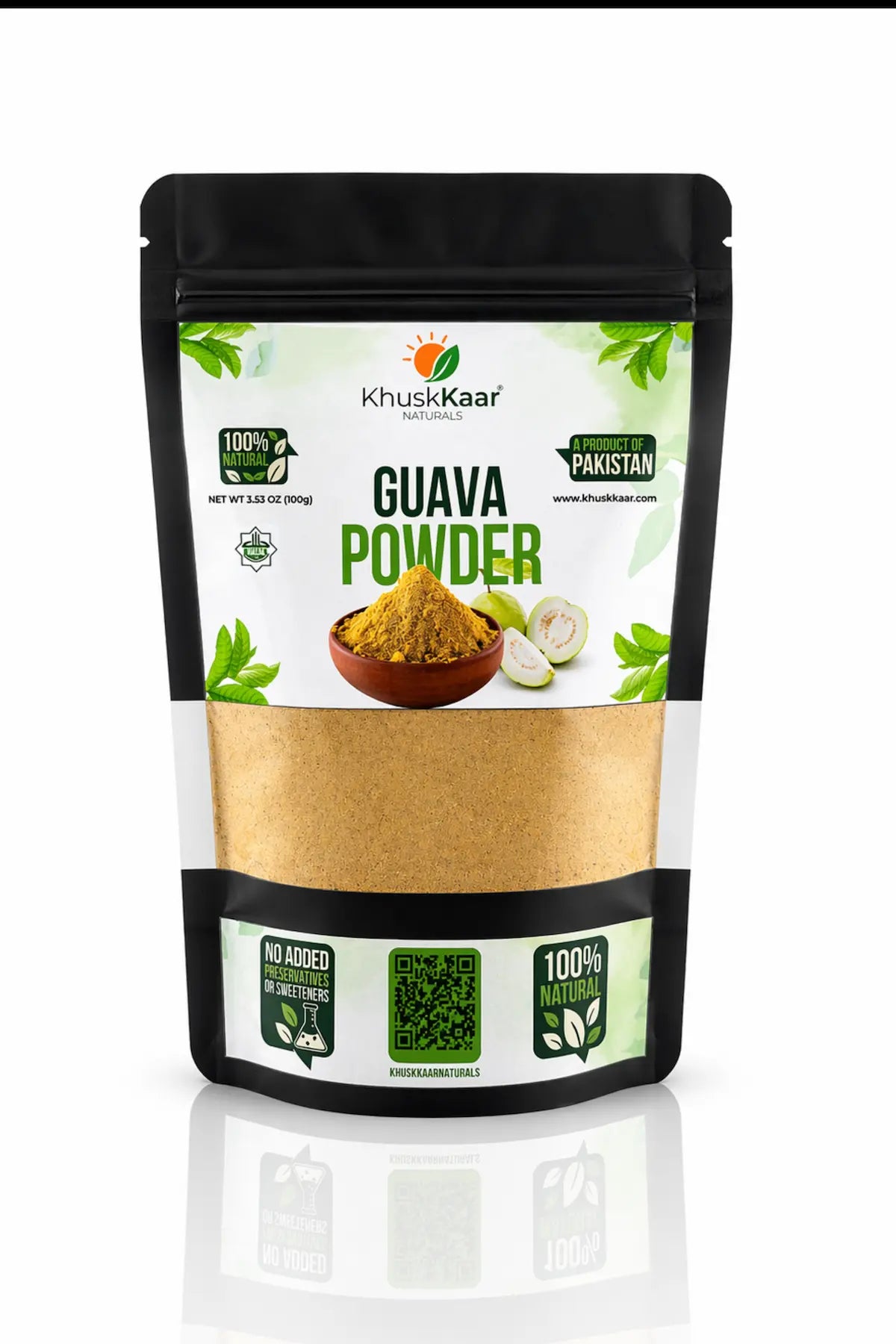 KhuskKaar guava powder natural vitamin C powder Pakistan