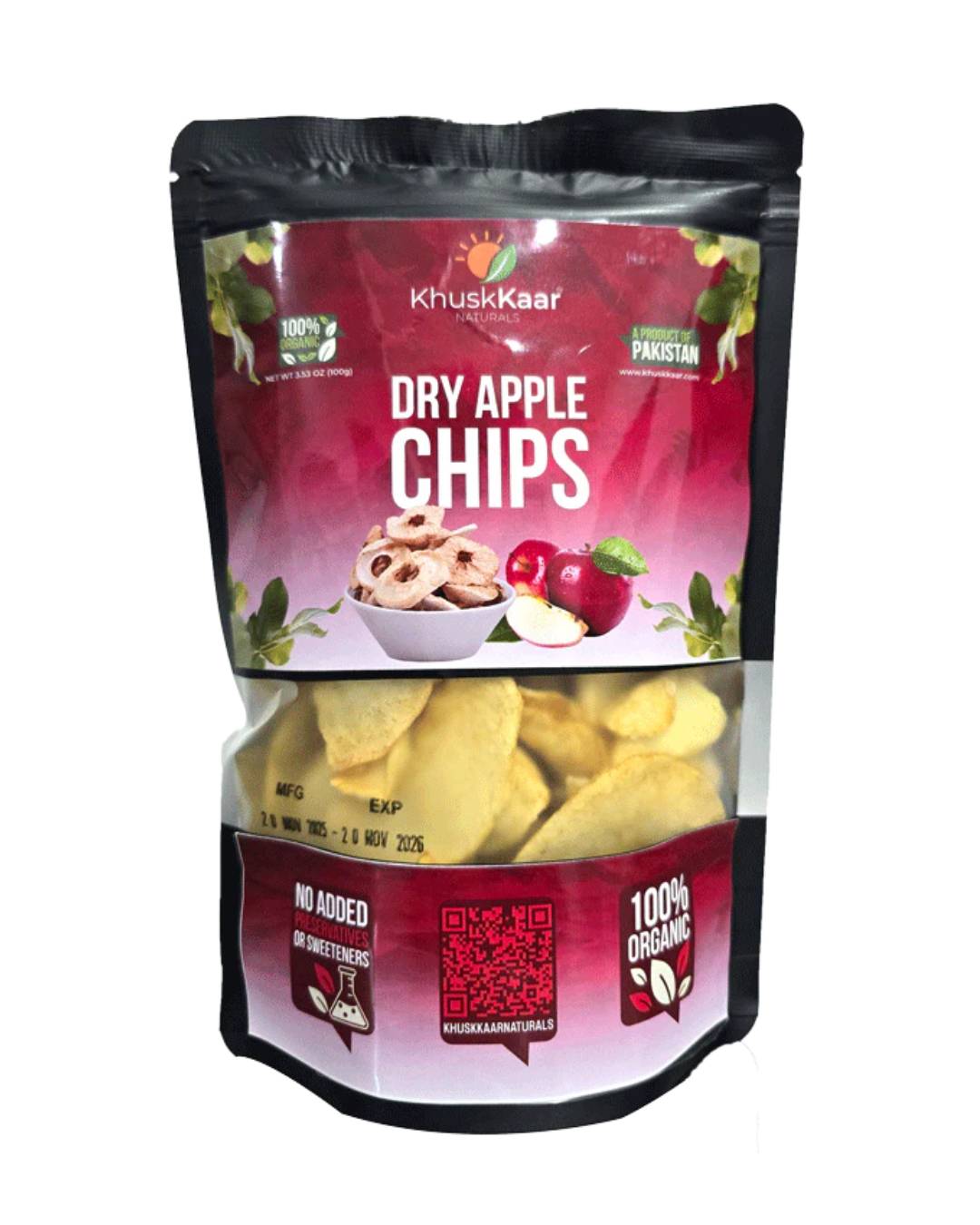Dehydrated Apple Chips