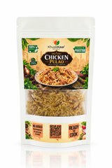 Khuskkaar Naturals Instant Chicken Pulao 100g dehydrated ready-to-cook meal pouch